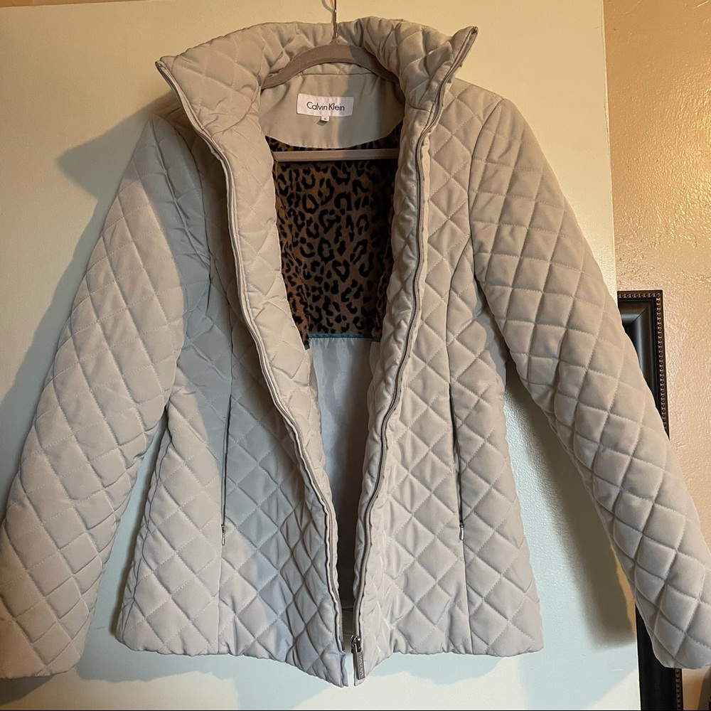 Calvin Klein Quilted Jacket :: Sz M